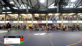 149-156 lbs Quarterfinal - Malan Hatfield, West Aurora High School vs Cameron Bell, Lincoln Youth