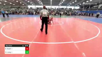 160 lbs Consi Of 64 #2 - Seth Scott, WY vs Daniel Long, CO