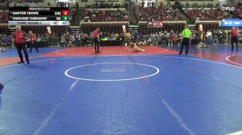 137 lbs Cons. Round 4 - Sawyer Crowe, SW Mt Wrestling vs Thatcher Turnquist, Darkhorse Wrestling Club