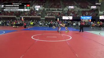 130 lbs Cons. Round 5 - Johnathan Foster, Montana Disciples vs Jaxson Schumann, Minot High School