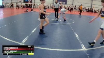 84 lbs Rd# 7- 10:45am Saturday Final Pool - Nicholas Rubio, Terps Xpress vs Kamden DeShon, PA Blue