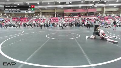 115 lbs Cons. Semi - Dalton VanEaton, WTC vs Colt Frazier, Platte County