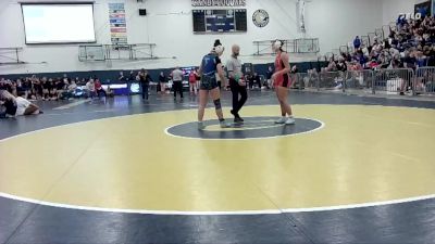 145 lbs Champ. Round 2 - Mia Pekkola, Oregon City vs Julianna Jones, Mountain View