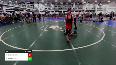 64 lbs Rr Rnd 3 - Keegan Haley, Billerica vs Tate Hosford, New England Gold WC