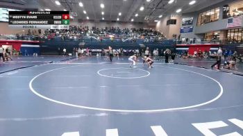 132 lbs Round 4 - Leonides Fernandez, El Paso Eastwood vs Westyn Evans, Keller Central