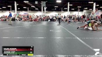 182 lbs Round 1 (4 Team) - KALEB JACKSON, Flickr Boyz Patriots vs Dominic Cady, Headhunters Black