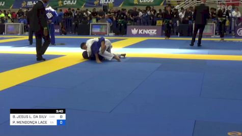 BRYAN JESUS L. DA SILVA vs PEDRO MENDONÇA LACERDA 2023 Brasileiro Jiu-Jitsu IBJJF