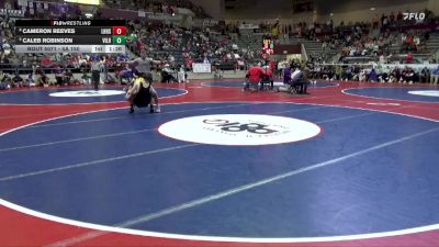 5A 150 lbs Cons. Round 1 - Cameron Reeves, Lake Hamilton vs Caleb Robinson, Vilonia