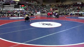 5A 150 lbs Cons. Round 1 - Cameron Reeves, Lake Hamilton vs Caleb Robinson, Vilonia