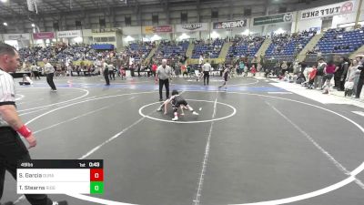 49 lbs Final - Sebastian Garcia, Duran Elite vs Teagan Stearns, Ridge WC