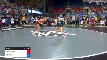 180 lbs Semis - Brooke Huffman, Wisconsin vs Alexandria Perez, California