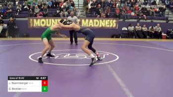 138 lbs Consolation - Jack Nuermberger, Gilman vs Dylan Bozoian, Buford