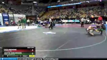 160 lbs Champ. Round 1 - Zach Redwine, Pleasant Hill vs Griffin Swearengin, Logan-Rogersville