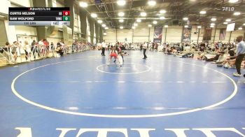 120 lbs Round Of 16 - Curtis Nelson, Kraken Black vs Sam Wolford, TNWC Silver Fox