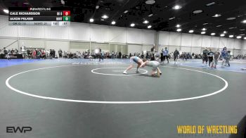 120 lbs Rr Rnd 3 - Cale Richardson, OK Outlaws 14U vs Jaxon Felker, Northern Colorado 14U