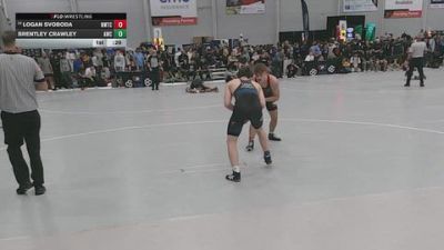 138 lbs 7th Place Match - Logan Svoboda, NWTC vs Brentley Crawley, Alpha Wrestling Club