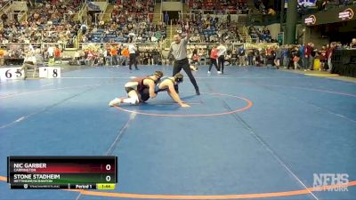 139 lbs Champ. Round 1 - Nic Garber, Carrington vs Stone Stadheim, Hettinger/Scranton