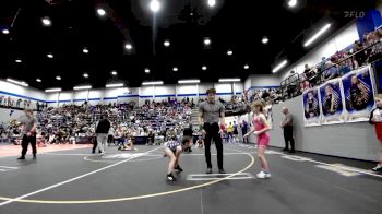 62 lbs Rr Rnd 2 - Ashlynn Clark, Choctaw Ironman Youth Wrestling vs Emmeline Bowerman, Sulphur Youth Wrestling Club