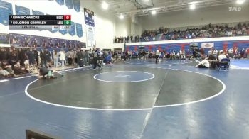132 lbs Semifinal - Solomon Crowley, Lake City vs Eian Schwecke, Moscow