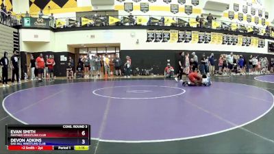 144 lbs Cons. Round 3 - Evan Smith, Panther Wrestling Club vs Devon Adkins, Oak Hill Wrestling Club