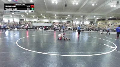 65 lbs Cons. Round 2 - Eason Frye, Halls Wrestling vs Tucker Myer, Team Clarksville TCWC