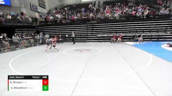 125 lbs Cons. Round 3 - Alisa Misselhorn, Northridge vs Noa Omessi, Park City