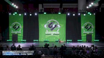 Dynamic Dance - Kara Terry [2026 Junior - Solo - Jazz Day 1] 2026 CSG Dance Grand Nationals