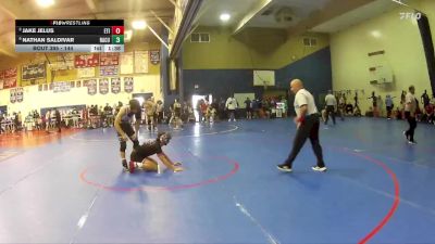 144 lbs Quarterfinal - Jake Jelus, Etiwanda vs Nathan Saldivar, Rancho Cucamonga