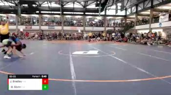 89-99 lbs Semifinal - Brady Glynn, Lincoln Way Warriors vs Jaden Bradley, Hurricane WC
