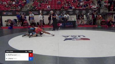 71 kg Cons 64 #1 - Kingston McPherson, Askeo International Mat Club vs Hesston Likens, Oregon