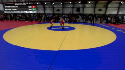 U10 FK - 71 lbs Cons. Round 1 - Melvin Young, Sons And Daughters Wrestling Club vs Jameson Mays, Twin City Wrestling Club
