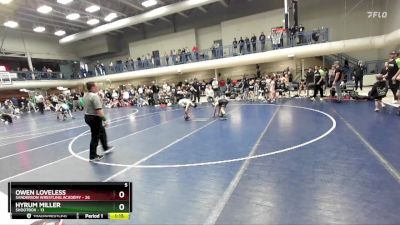 77 lbs Semis & 3rd Wb (16 Team) - Hyrum Miller, Shootbox vs Owen Loveless, Sanderson Wrestling Academy