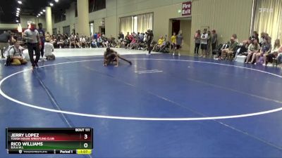 126 lbs Champ. Round 2 - Jerry Lopez, Tough House Wrestling Club vs Rico Williams, B.R.A.W.L