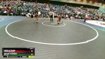 140 lbs Champ. Round 2 - Brynn Madden, Del Oro vs Jenille Shaw, Lincoln (Stockton)