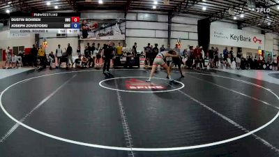 79 kg Cons. Round 6 - Dustin Bohren, Dubuque Wrestling Club vs Joseph Zovistoski, Boone RTC