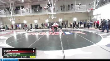 182 lbs Cons. Round 3 - Xander Winter, Flathead vs Garrett Leonard, Lake City High School