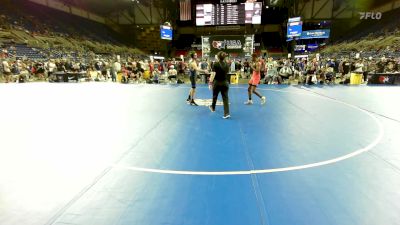 132 lbs Rnd Of 32 - Javarien Jeffries, MO vs Tyler Misenheimer, OK