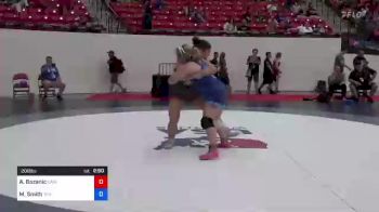 200 lbs Cons Semis - Anna Bozanic, Daniel Cormier Wrestling Club vs Maggie Smith, Top Of The Rock Wrestling Club