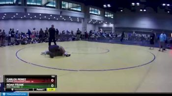 152 lbs Quarters & Wb (16 Team) - Noah Frank, Ohio Titan Red vs Carlos Perez, Indiana Smackdown Gold