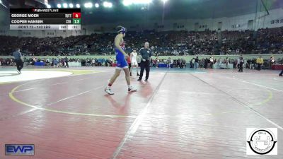 143 lbs Round Of 64 - Khoner Brown, Bixby vs Grant Provencher, Coweta