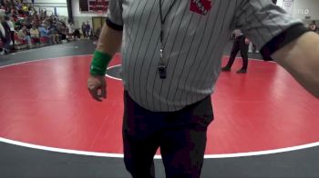 138 lbs Round 3 - Jared Glendening, Burlington Notre Dame vs Roy Brown, Burlington