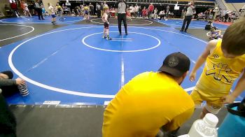 52 lbs Consi Of 4 - Maverick Spencer, Keystone Wrestling Club vs Tyce Bush, Skiatook Youth Wrestling