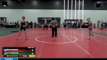 102 lbs Cons. Round 2 - Landon Rusnak, PERR vs Wyatt Hamilton, CLFO