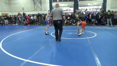 121 lbs Round Of 32 - Collin O'Rourke, Erie Prep vs Behr Bruckner, Trinity