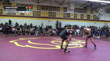 165 lbs Cons. Round 5 - Jared Williams, College Of The Redwoods vs Jason Valencia, Lassen College
