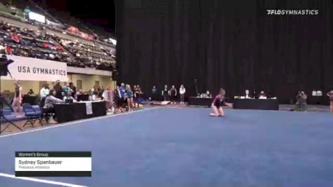 Sydney Spanbauer - Women's Group, Precision Athletics - 2021 Women's Xcel Region 4 Championships