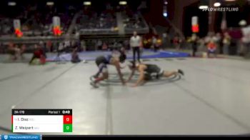 3A-170 lbs Cons. Round 2 - Ivan Diaz, Douglas vs Zach Weipert, Green River