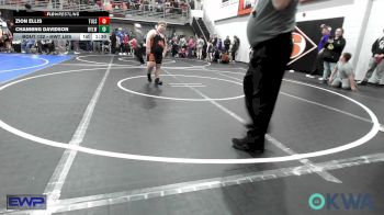 3rd Place - Zion Ellis, Tulsa North Mabee Stampede vs Channing Davidson, Roland Youth League Wrestling