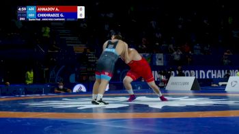 125 kg Quarterfinal - Aydin Ahmadov, AZE vs Giorgi Chikhradze, GEO