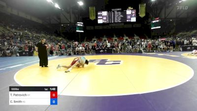 100 lbs Cons 64 #2 - Trevor Patrovich, NY vs Cooper Smith, KS